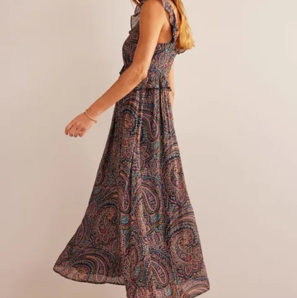 Tie-Back Ruffled Maxi Dress - Picture 4 of 9